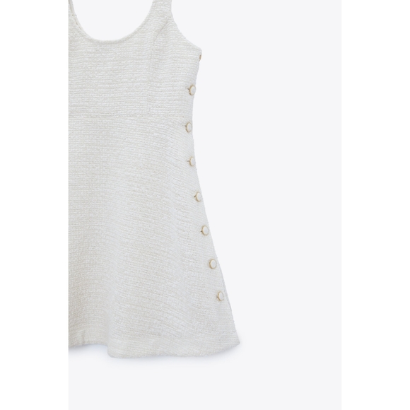 Zara tweed mini dress - Picture 5 of 11